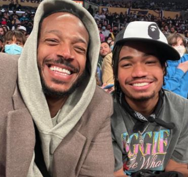 Amai Zackary Wayans father Marlon Wayans and brother Shawn Howell Wayans